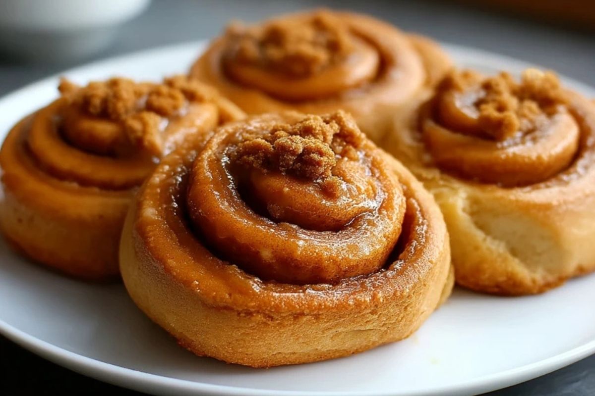 Biscoff Zimtschnecken