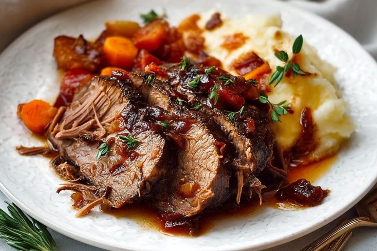 Einfach Geschmorte Rinderbrust