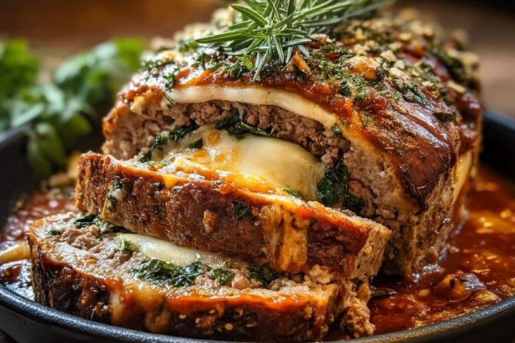 Italienischer Gefüllter Hackbraten