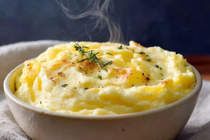 Schnelle Gouda Kartoffelpüree