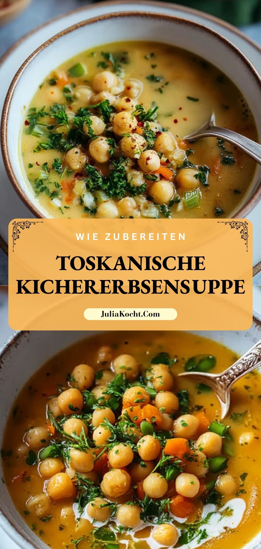 Toskanische Kichererbsensuppe