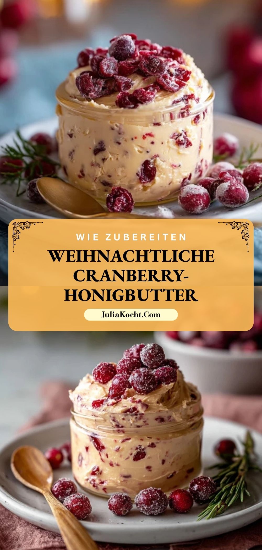 Weihnachtliche-Cranberry-Honigbutter