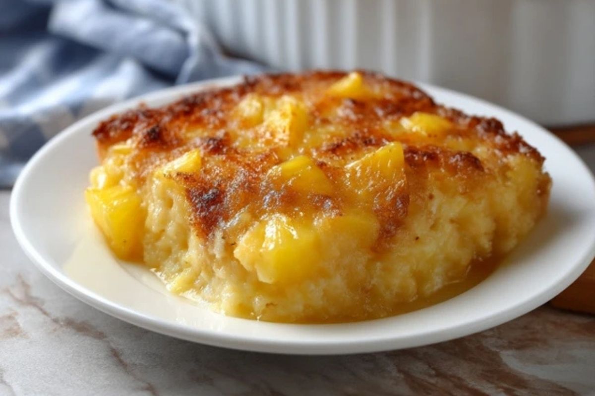 Ananasauflauf