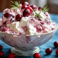 Cranberry-Sahne-Salat