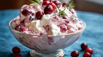 Cranberry-Sahne-Salat