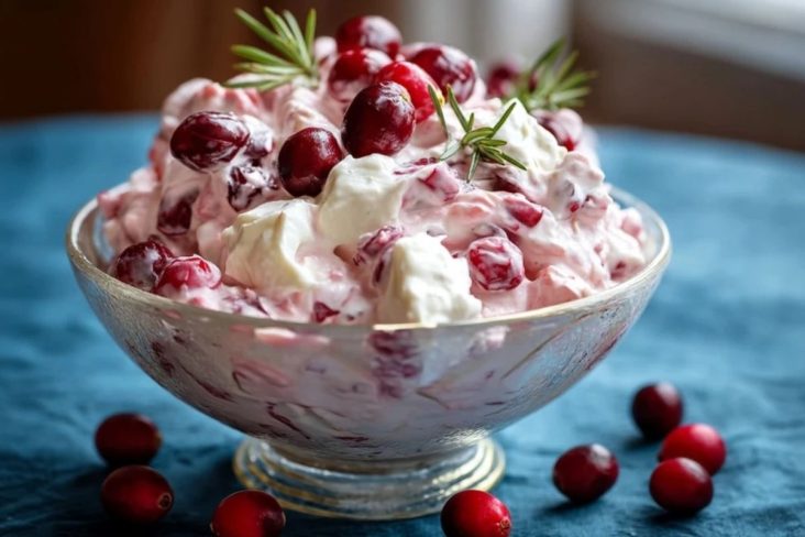 Cranberry-Sahne-Salat