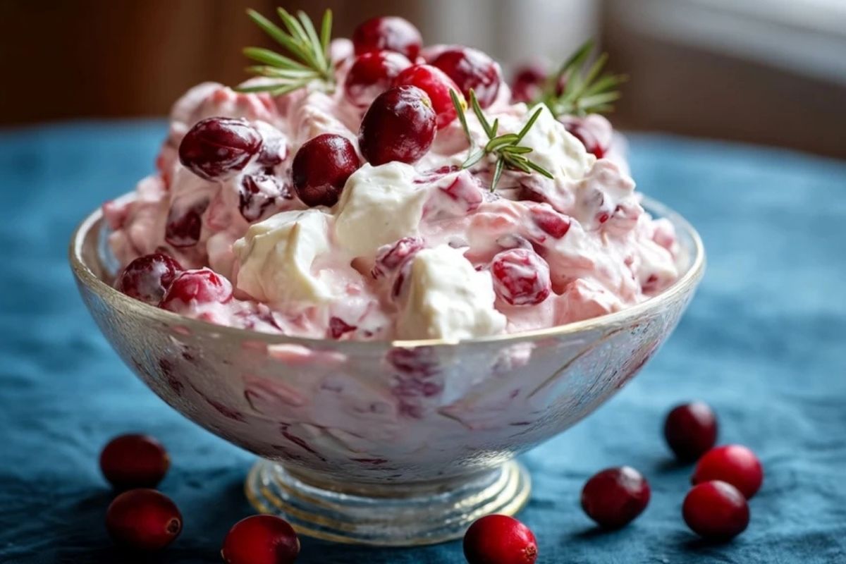 Cranberry-Sahne-Salat