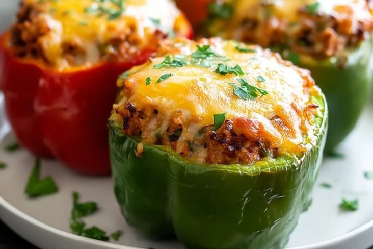 Einfache Gefüllte Paprika