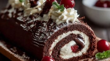 Elegante Schwarzwälder Rolle