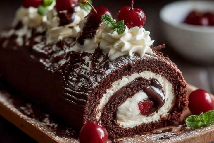 Elegante Schwarzwälder Rolle