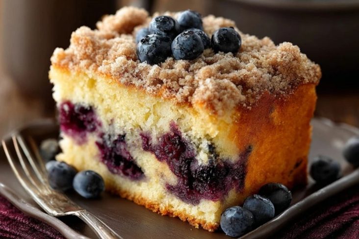 Heidelbeer-Streuselkuchen