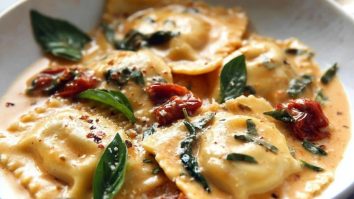 Himmlische Cremige Toskanische Ravioli