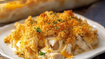 Ritzcracker-Hühnchen-Auflauf