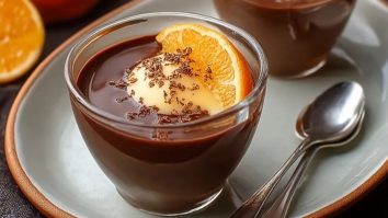 Schokoladen-Orangen-Posset