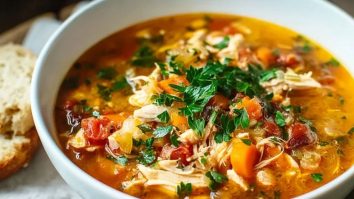 Sizilianische Hühnersuppe