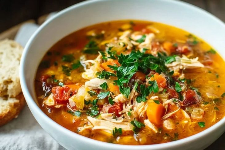 Sizilianische Hühnersuppe