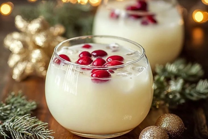 Weißer Weihnachts-Punsch