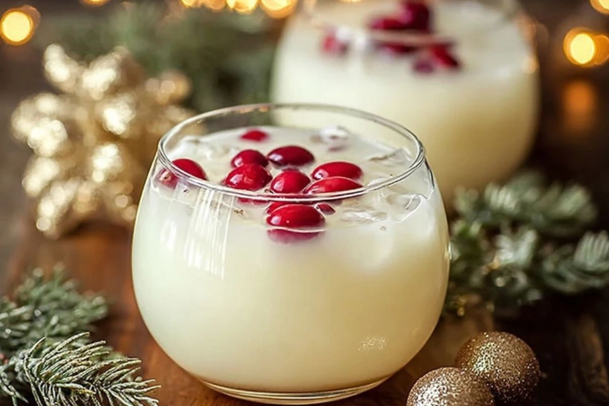 Weißer Weihnachts-Punsch