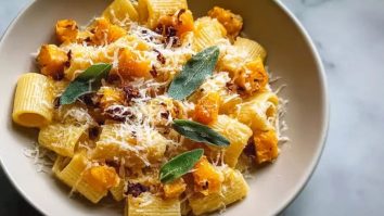 Braune Butter Salbei Butternusskürbis Pasta