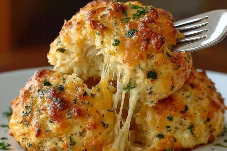 Käsebrötchen Mit Krabbenfüllung