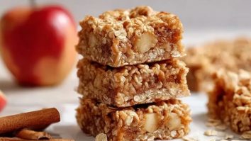 Kauzige Apfel-Zimt Frühstücksriegel