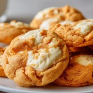 Kürbis-Cheesecake-Kekse