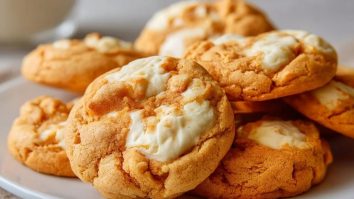 Kürbis-Cheesecake-Kekse