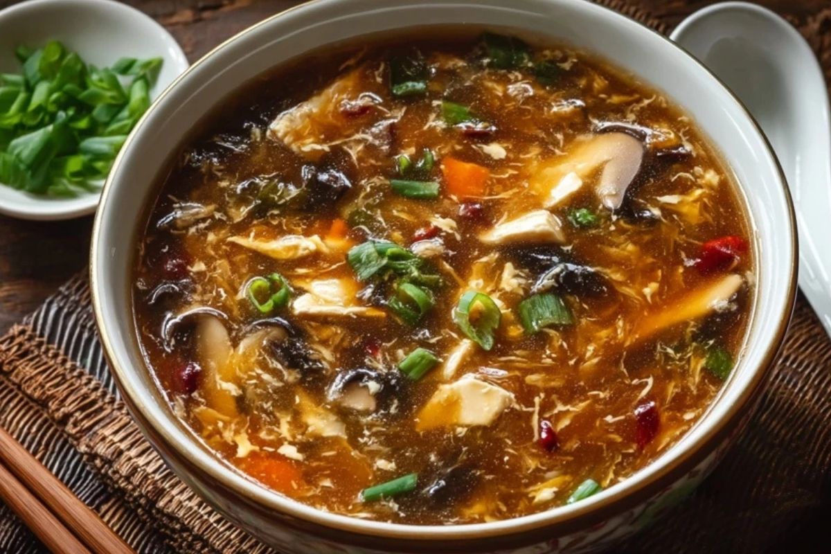 Süßsauer Suppe nach Chinesischer Art