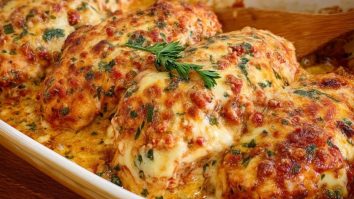 Überbackenes Ricotta-Hähnchen