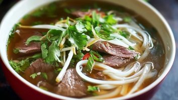 Vietnamessische Rindfleisch Pho